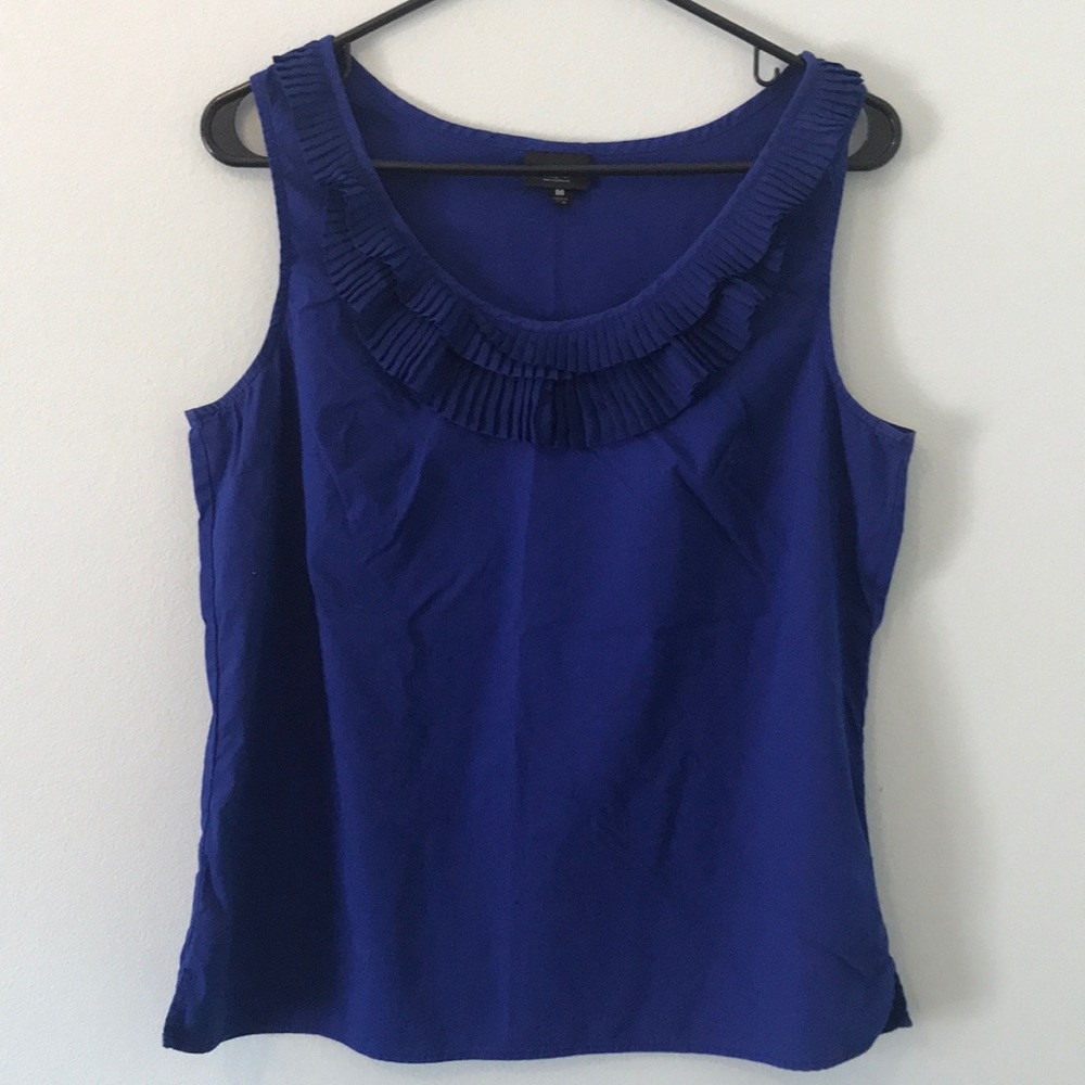 Sz M Electric blue sleeveless top
